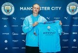 „Man City“ oficialiai pristatė E.Haalandą: „Esu tinkamoje vietoje įgyvendinti savo ambicijas“