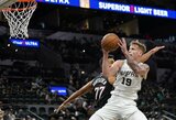 „Spurs“ atleistas kroatas prisijungė prie „Knicks“