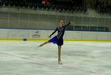 Evelina Stavickytė iškovojo dailiojo čiuožimo varžybų Norvegijoje sidabrą