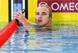 R.Meilutytė ir K.Teterevkova Italijoje plauks B finale