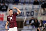 Pamatykite: Gvidas Gineitis įmušė įvartį į „Lazio“ vartus