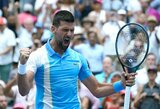 „US Open“: N.Djokovičius pagerino R.Federerio rekordą, serbui iššūkį pusfinalyje mes tik pernai teniso profesionalu tapęs B.Sheltonas