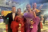 Abi Lietuvos jaunimo poros pateko į pasaulio standartinių šokių čempionato finalą