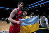 „Raptors“ ukrainietis pratęsė kontraktą dar metams