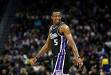NBA sudrebino trišaliai mainai: D.Sabonis šalia turės naują žvaigždę, o D.Foxas keliasi pas V.Wembanyamą