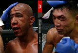 UFC „Fight Night“ turnyras: C.Sandhagenas varžovui atvėrė žiaurią kirstinę žaizdą, daug kraujavęs G.Rodriguesas palaužė Ch.Njokuani