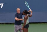 Prieš pat „US Open“ turnyrą Coco Gauff atleido vieną iš trenerių