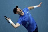 A.Murray‘us Melburne liko be pergalių, N.Kyrgioso sugrįžimą sustabdė astma