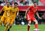 Tautų lygos starte – dramatiška Lenkijos rinktinės pergalė prieš Velsą
