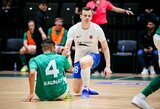Futsal A lygos 5 turas: galingas kauniečių pasirodymas Gargžduose ir dar galingesnis – akmeniškių namuose
