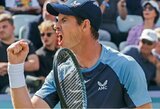 N.Kyrgiosą sustabdęs A.Murray‘us – ATP 250 turnyro finale