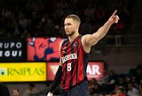 „Baskonia“ be T.Sedekerskio pagalbos įveikė Barseloną