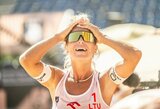 Paplūdimio tinklininkės Paulikienė ir Raupelytė Europos čempionate finišavo penktos