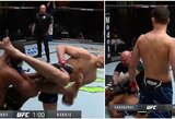 UFC: įspūdingą pergalių seriją Š.Rachmonovui padėjo pratęsti spyris po suktuko