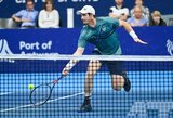 Vieną įspūdingiausių šių metų teniso mačų laimėjęs A.Murray‘us: „Turbūt pirmą kartą karjeroje visi 3 žaisti setai baigėsi pratęsimais“