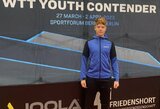 Jaunieji Lietuvos stalo tenisininkai išbandė jėgas Berlyne