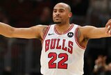 T.Hortonas-Tuckeris prasimušė į pagrindinę „Bulls“ sudėtį