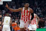 Namuose laimėjusi „Crvena Zvezda“ pratęsė pergalių seriją