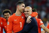Roberto Martinezas: „Ronaldo patirtis yra esminė formuojant tas vertybes, apie kurias kalbame“