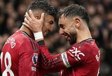 „Manchester United“ nugalėjo rungtynių pradžioje be išvaryto vartininko likusią „Chelsea“
