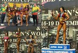 N.Silkinytė ir M.Pagojė – pasaulio fitneso čempionės
