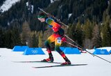 19 tikslių šūvių iš eilės atlikęs Strolia olimpiadoje pagerino savo rekordą, sužibėjo ir Dombrovskis