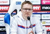 V.Dambrauskas prieš Kroatijos taurės pusfinalio rungtynes: „Neturime nieko bijoti“