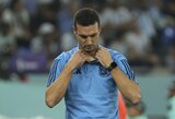 Argentinos treneris išreiškė nepasitenkinimą Pasaulio taurės grafiku