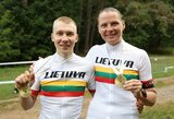 Kalnų dviratininkai K.Sosna ir I.Ambrazas neužleido Lietuvos čempionų sosto