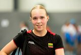 V.Paulauskaitė badmintono turnyre Ispanijoje nugalėjo beveik 100 vietų aukščiau reitinguotą varžovę