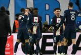 PSG svečiuose sutriuškino „Marseille“ futbolininkus