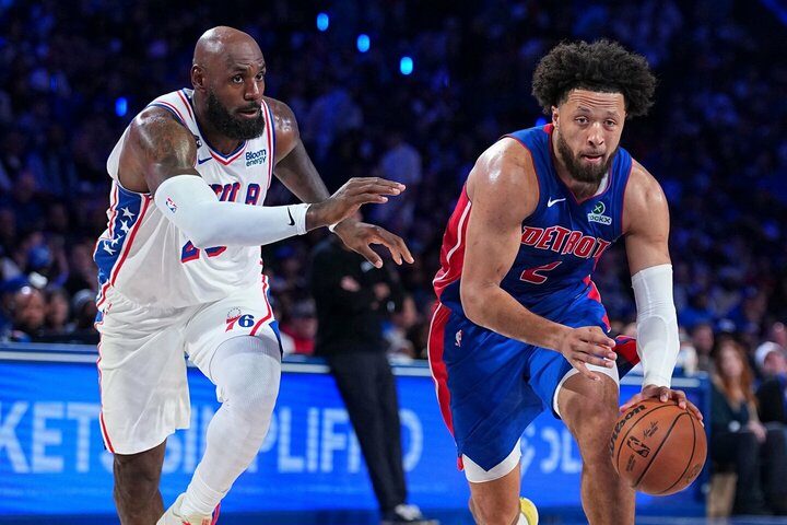 Jameso sugrįžimas neišgelbėjo „76ers“ nuo pirmojo pralaimėjimo