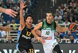 „Panathinaikos“ po pratęsimo neatsilaikė prieš „Maccabi“ klubą