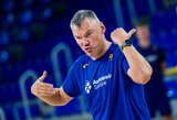 Iš čempionato grįžusių žaidėjų sulaukęs Š.Jasikevičius: „Esame motyvuoti“
