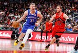 Slovėnijos rinktinėje veikiausiai nežaisiantis G.Dragičius nenori prognozuoti NBA čempionų