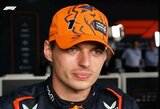 Traumą patyręs M.Verstappenas apie S.Perezo fiasko kvalifikacijoje: „Galiu ir vienas kovoti dėl Konstruktorių taurės“
