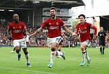 „Man Utd" klubas 91-ąją minutę svečiuose išplėšė pergalę prieš „Fulham“