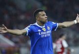 Kylianas Mbappe tapo vos ketvirtu futbolininku šiame amžiuje pasiekusiu įspūdingą įvarčių rodiklį