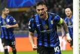 „Inter“ ir „Atletico“ triuškindami varžovus žengė į Čempionų lygos aštuntfinalį