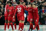 Rezultatyvios lygiosios atvėrė „Liverpool“ klubui duris į Čempionų lygos pusfinalį 