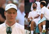 Apie Djokovičiaus traumą kalbėjęs Sinneris užsiminė ir apie būsimą finalą: „Nemanau, kad įmanoma sužaisti geresnį finalą nei Paryžiuje“
