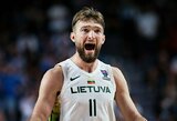 D.Sabonis ir J.Jocytė išrinkti geriausiais 2022 metų Lietuvos krepšininkais