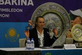 Kazachai su rusais pešasi dėl Vimbldono čempionės: „Jūsų nuopelnai čia minimalūs“