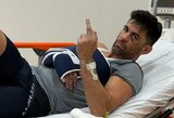 Beveik 3 metus lauktas buvusio UFC čempiono sugrįžimas neįvyks: „Tai pabaiga, kūnas pasakė ne“