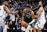 „Bucks“ sunkioje kovoje palaužė Vakarų lyderius