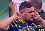 Nušvilptas Littleris eliminavo pasaulio čempioną: „Jūs, kurie švilpiate, sumokate už mano honorarą. Ačiū jums“