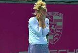 K.Siniakova WTA 250 turnyro finale laimėjo 3 valandų maratoną prieš Vimbldono čempionę