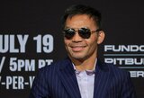 Manny Pacquiao sėkmės prieš Mario Barriosą atveju, ragintų surįžti Floydą Mayweatherį ir stoti į revanšinę kovą