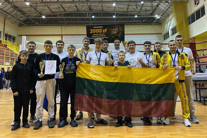 Muaythai turnyre Lenkijoje lietuviai iškovojo net 8 aukso medalius