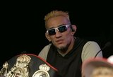 Fergusonas neapsikentė „Misfits Boxing“ chaoso: „Įsivaizduokite, kaip jūsų vaikai žiūrės į šitą š***“